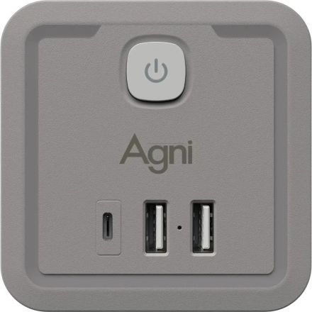 Тройник AGNI 4/220 + 2 USB + 1 Type C,белый(TP-WJ3U4E-C-white) Тройник AGNI 4/220 + 2 USB + 1 Type C,белый(TP-WJ3U4E-C-white)