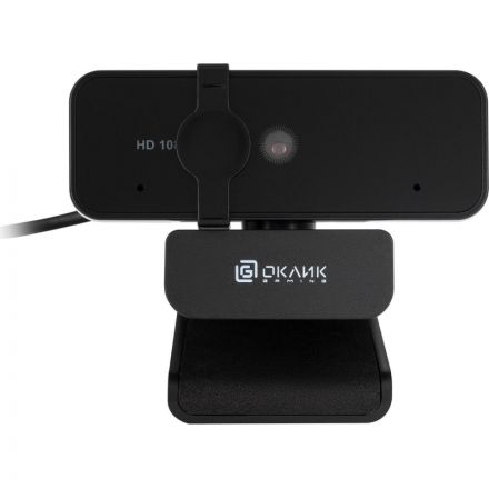 Веб-камера Oklick OK-C21FH черный 2Mpix (1920x1080) USB2.0 с микрофоном