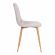 Стул BREEZE (mod. 4724) Велюр/металл , 44 х 53 х 87 см, Light grey (светло-серый) HLR14 / натуральный