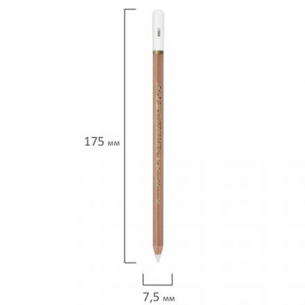 Карандаш меловой KOH-I-NOOR, 1 шт., "Gioconda", белый, 8801001001KS Карандаш меловой KOH-I-NOOR, 1 шт., "Gioconda", белый, 8801001001KS