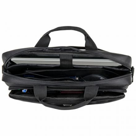 Сумка портфель BRAUBERG PROTECT с отделением для ноутбука 15,6", 2 отделения, черная, 30х40х7 см, 270831 Сумка портфель BRAUBERG PROTECT с отделением для ноутбука 15,6", 2 отделения, черная, 30х40х7 см, 270831