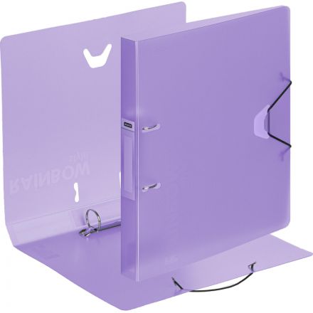 Папка на 2-х кольцах Attache Rainbow Style 35 мм фиолетовая до 250 листов Папка на 2-х кольцах Attache Rainbow Style 35 мм фиолетовая до 250 листов