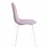 Стул BREEZE (mod. 4724) / 1 шт. в упаковке вельвет/металл, 44 х 53 х 87 см, Light lavander (светло-лавандовый) HLR26 / белый