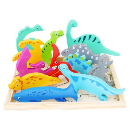 Пазл деревянный развивающий для детей "Динозавры", 17х17 см, BRAUBERG KIDS, 665252 Пазл деревянный развивающий для детей "Динозавры", 17х17 см, BRAUBERG KIDS, 665252