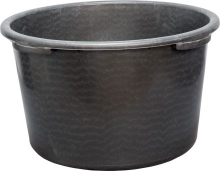 Емкость 65л. строительная, круглая, без крышки цв. чёрный Емкость 65л. строительная, круглая, без крышки цв. чёрный