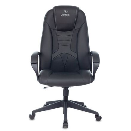 Кресло компьютерное ZOMBIE 8, экокожа, черное, 1583069 Кресло компьютерное ZOMBIE 8, экокожа, черное, 1583069