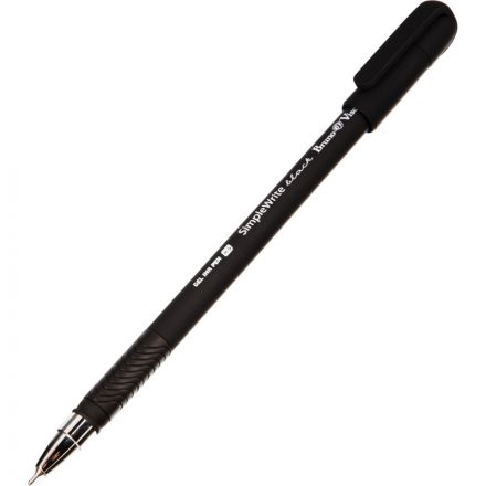 Ручка гелевая неавтомат. SimpleWrite BLACK 0,5мм,черная 20-0067