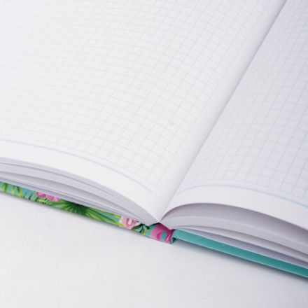 Блокнот БОЛЬШОЙ ФОРМАТ (215х295 мм) А4, 128 л., твердый, клетка, STAFF, "Фламинго", 111594