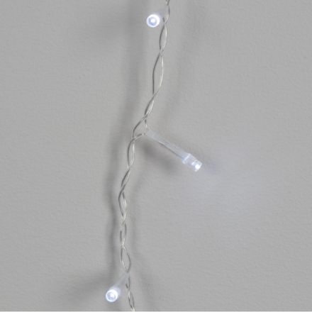 Гирлянда LED бахрома хол бел свет 200 LED (2,4x0,6 м) IP65 SW-XMAXOut-0013