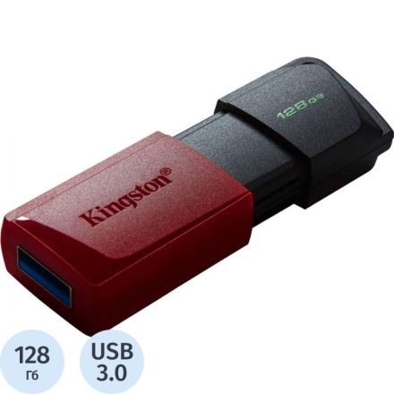 Флеш-память Kingston DataTraveler Exodia M, 128Гб, USB 3.2 gen.1 красный Флеш-память Kingston DataTraveler Exodia M, 128Гб, USB 3.2 gen.1 красный