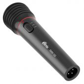 Микрофон RITMIX RWM-100 black, проводн/беспроводн, XLR-Jack 6.3, кабель 3м