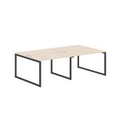 Стол 4-х местный XQWST 2414 Бук Тиара/Антрацит 2406х1406х750 Стол 4-х местный XQWST 2414 Бук Тиара/Антрацит 2406х1406х750