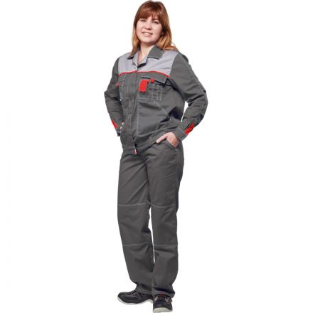 Костюм рабочий летний л10-КБР жен т-сер/св-сер 52-54 170-176 Костюм рабочий летний л10-КБР жен т-сер/св-сер 52-54 170-176