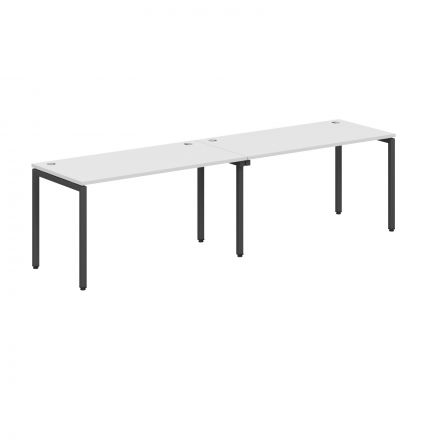 Стол 2-х местный XWST 2870 Белый/Антрацит 2806х700х750 XTEN-S Стол 2-х местный XWST 2870 Белый/Антрацит 2806х700х750 XTEN-S