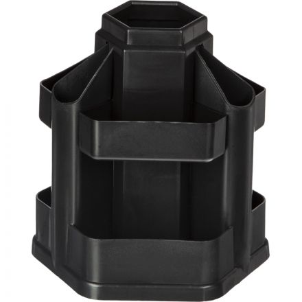 Настольный набор Attache черный 17 предметов вращающийся Настольный набор Attache черный 17 предметов вращающийся