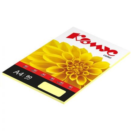 Бумага цветная Комус Color (сливки пастель), 80г, А4, 50 л. Бумага цветная Комус Color (сливки пастель), 80г, А4, 50 л.