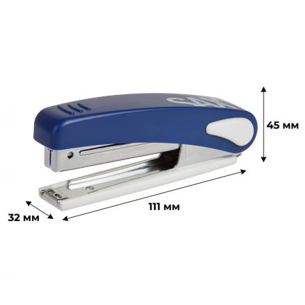 Степлер Sax 219 до 10 листов синий Степлер Sax 219 до 10 листов синий