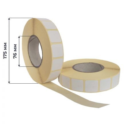 Термотрансферные этикетки ПГЛ 20х20, 6000 шт/рул, вт.76, 6 рул/уп (спайка) Термотрансферные этикетки ПГЛ 20х20, 6000 шт/рул, вт.76, 6 рул/уп (спайка)