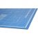 Коврик для резки TOPFORT 5ти-слойный А2 (60х45см),2х-сторонний,синий
