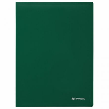 Папка 80 вкладышей BRAUBERG "Office", зеленая, 0,8 мм, 271333 Папка 80 вкладышей BRAUBERG "Office", зеленая, 0,8 мм, 271333