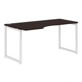 Стол эргономичный XQCET 169(L) Легно темный/Белый 1600х900х750 Стол эргономичный XQCET 169(L) Легно темный/Белый 1600х900х750