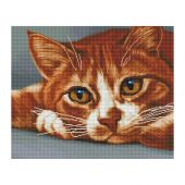 Алмазная мозаика ТРИ СОВЫ "Рыжик", 40*50см, холст, картонная коробка с пластиковой ручкой Алмазная мозаика ТРИ СОВЫ "Рыжик", 40*50см, холст, картонная коробка с пластиковой ручкой