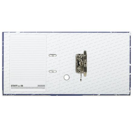 Папка-регистратор STAFF "Profit" с мраморным покрытием, 75 мм, с уголком, синяя, СЪЕМНЫЙ МЕХАНИЗМ, 272010 Папка-регистратор STAFF "Profit" с мраморным покрытием, 75 мм, с уголком, синяя, СЪЕМНЫЙ МЕХАНИЗМ, 272010
