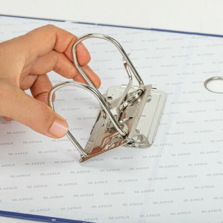 Папка-регистратор STAFF "Profit" с мраморным покрытием, 75 мм, с уголком, синяя, СЪЕМНЫЙ МЕХАНИЗМ, 272010 Папка-регистратор STAFF "Profit" с мраморным покрытием, 75 мм, с уголком, синяя, СЪЕМНЫЙ МЕХАНИЗМ, 272010