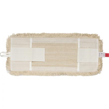 Насадка МОП плоская пробивная хлопок 50x15 см бежевая Насадка МОП плоская пробивная хлопок 50x15 см бежевая