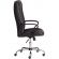 Кресло UT_Easy Chair Boston хром, (черн. подлок), кож/зам, черный, 36-6