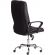 Кресло UT_Easy Chair Boston хром, (черн. подлок), кож/зам, черный, 36-6