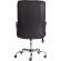 Кресло UT_Easy Chair Boston хром, (черн. подлок), кож/зам, черный, 36-6