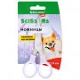 Ножницы BRAUBERG KIDS 130 мм, ручки лавандовые, закругленные лезвия с линейкой, 274061 Ножницы BRAUBERG KIDS 130 мм, ручки лавандовые, закругленные лезвия с линейкой, 274061