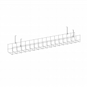 Кабель-канал сетчатый узкий KK-S-80U Серый металл 805*131*154
