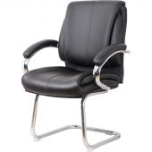 Конференц-кресло BN_SH_EChair-516V PU кожзам черный, хром Конференц-кресло BN_SH_EChair-516V PU кожзам черный, хром