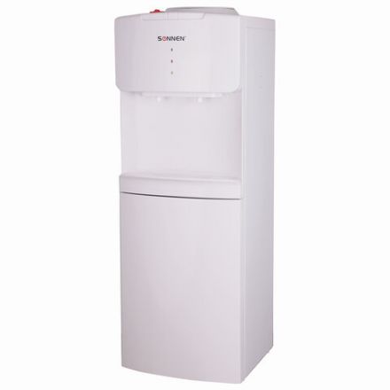 Кулер водораздатчик БЕЗ НАГРЕВА И ОХЛАЖДЕНИЯ, SONNEN FS-02N, напольный, 2 крана, белый, 454995 Кулер водораздатчик БЕЗ НАГРЕВА И ОХЛАЖДЕНИЯ, SONNEN FS-02N, напольный, 2 крана, белый, 454995