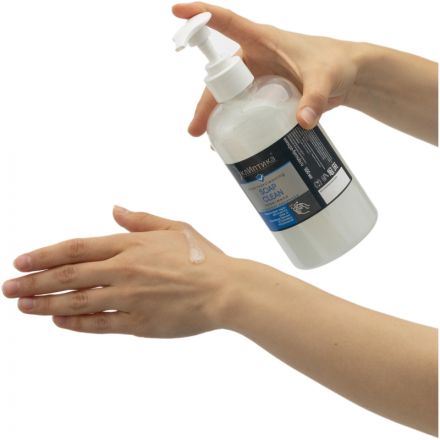 Крем-мыло ТМ ЭклИптика SOAP CLEAN, флакон с помпой 500 мл Крем-мыло ТМ ЭклИптика SOAP CLEAN, флакон с помпой 500 мл