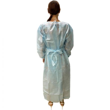 Халат хирург. стер, рук.манж, дл.140 см, р.54-56, пл.40, смс, 1шт