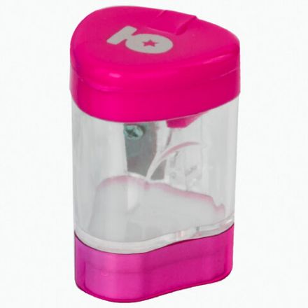 Точилка ЮНЛАНДИЯ "Трио +", со стирательной резинкой, с контейнером, пластиковая, ассорти, 228439 Точилка ЮНЛАНДИЯ "Трио +", со стирательной резинкой, с контейнером, пластиковая, ассорти, 228439