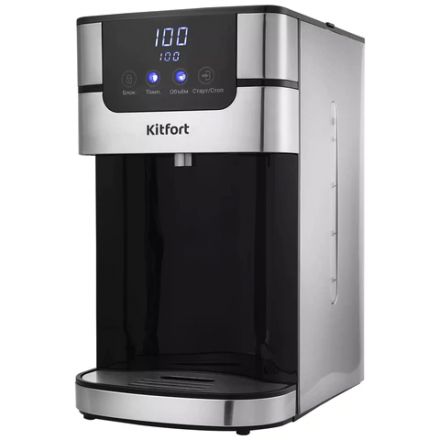 Термопот на 4 литра, 1 режим подачи воды, KITFORT KT-2501, 2618 Вт, 5 температурных режимов, сталь, серебристый, КТ-2501 Термопот на 4 литра, 1 режим подачи воды, KITFORT KT-2501, 2618 Вт, 5 температурных режимов, сталь, серебристый, КТ-2501