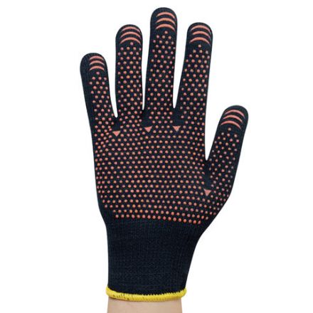 Перчатки хлопок + полиэфир УТЕПЛЕННЫЕ МАХРА, 1 пара, 10 класс, 72-75 г, размер 8, ПВХ ТОЧКА, утепленные с начесом внутри, СВС, 7.723 чер/оранж Перчатки хлопок + полиэфир УТЕПЛЕННЫЕ МАХРА, 1 пара, 10 класс, 72-75 г, размер 8, ПВХ ТОЧКА, утепленные с начесом внутри, СВС, 7.723 чер/оранж