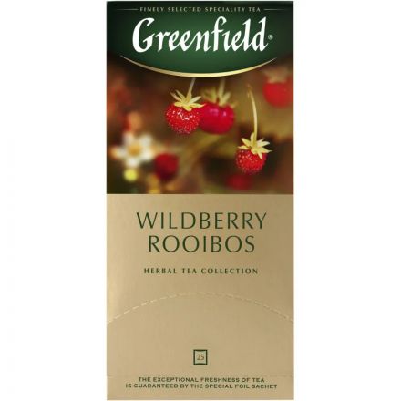 Чай Greenfield Wildberry Rooibos трав, 25пак,1007979