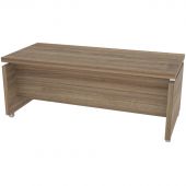 Стол Д_ EASY Director рук-ля Ш2000 ДСП мел. дуб шамони тем.122