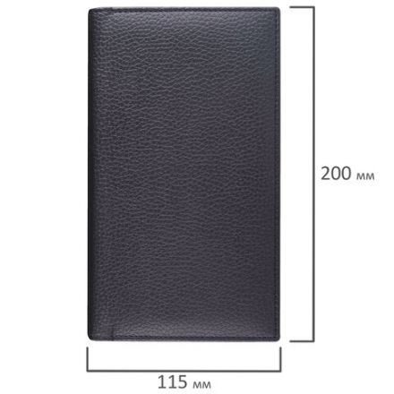 Визитница трехрядная BRAUBERG "Favorite", на 144 визитки, под фактурную кожу, черная, 231655 Визитница трехрядная BRAUBERG "Favorite", на 144 визитки, под фактурную кожу, черная, 231655