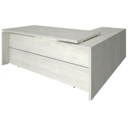 Стол KYN_0MX YALTA c прист.левый LT-C 20L снежная патина Ш2000