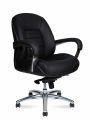 Кресло офисное / Гранд LB блэк / Grand LB black / черная экокожа