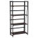 Стеллаж на металлокаркасе "BRABIX LOFT SH-001", 600х300х1250 мм, складной, цвет морёный дуб, 641228