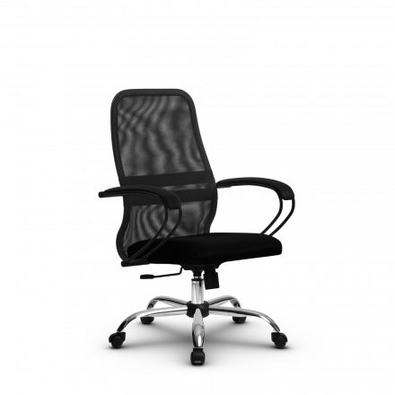 Кресло Метта SU-CP-8 темно-серое/темно-серое Ch