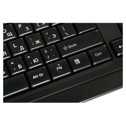 Набор беспроводной A4TECH Fstyler FG1010, USB, 104 клавиши, мышь 4 кнопки + 1 кнопка-колесо, черная, 1147570