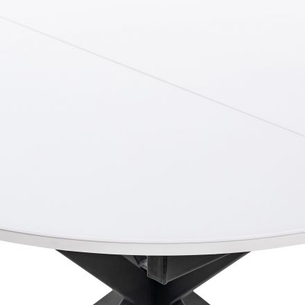 Стол раздвижной Leset Капри со стеклом Стол раздвижной Leset Капри со стеклом